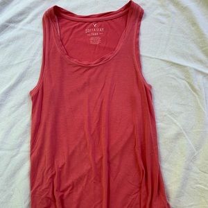 AMERICAN EAGLE soft & sexy tank faded red